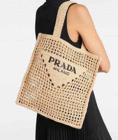 prada raffia tote bag pink|prada raffia tote bag dupe.